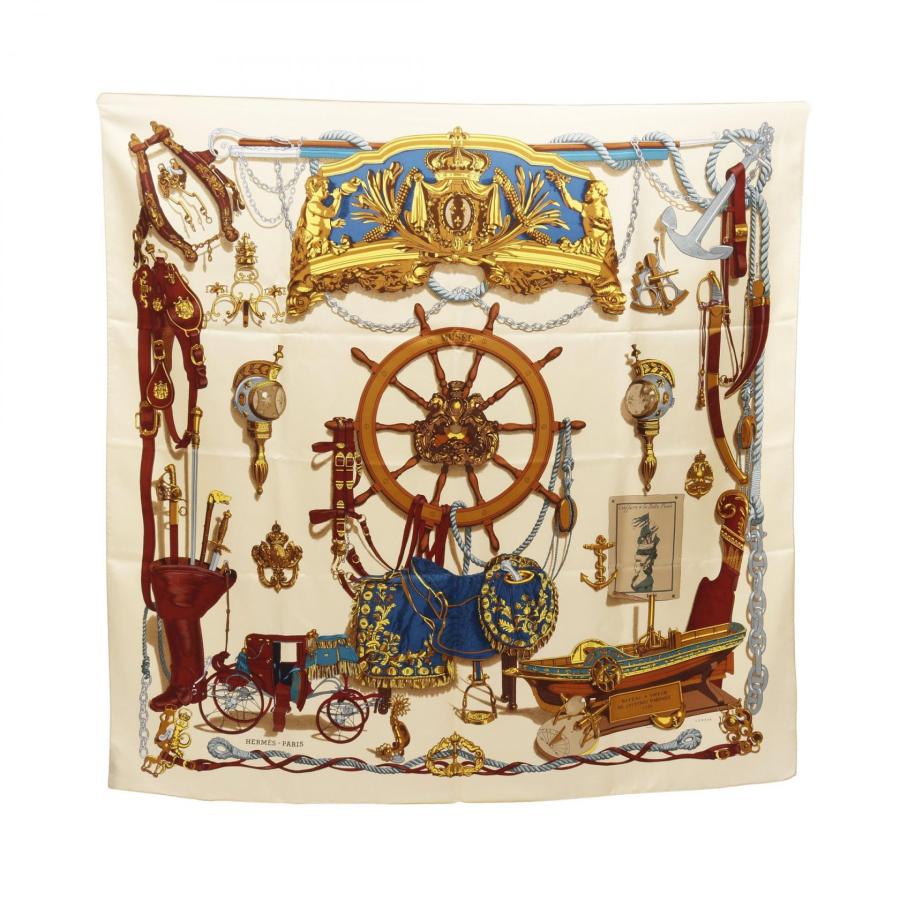 HERMES（エルメス） カレ90 MUSEE ブランドオフ シルク スカーフ