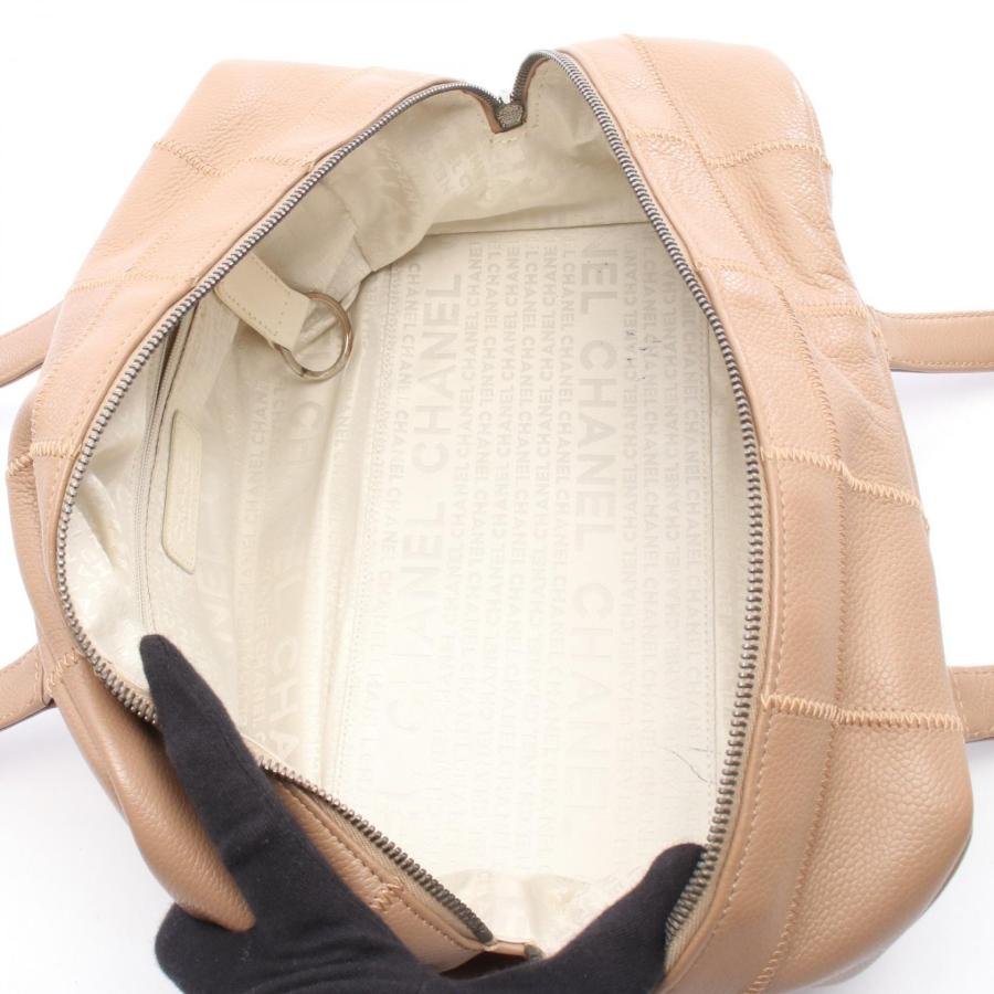 CHANEL（シャネル） チョコバー ブランドオフ レザー ボストンバッグ