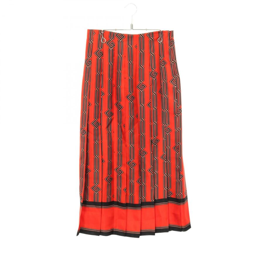 GUCCI（グッチ） プリーツ ブランドオフ シルク スカート 中古