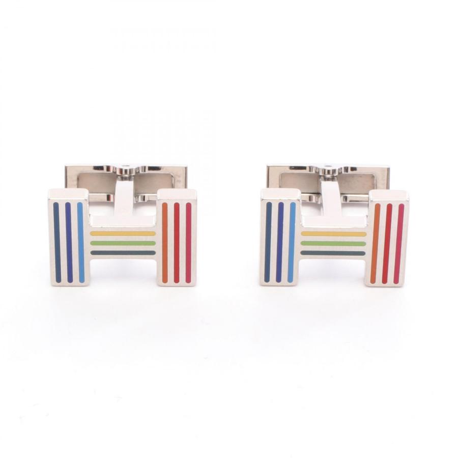 新品　HERMES クイズ　カフスリンクス HERMES（エルメス） カフリンクス クイズレインボー ブランドオフ