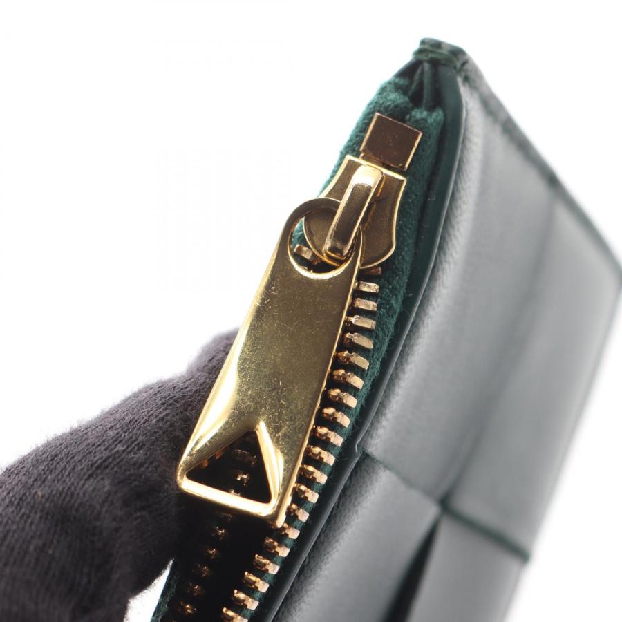 【美品】BOTTEGA VENETA ケース　小銭入れ　ラム　カーフスキン ボッテガヴェネタ カセット ファスナー ブランドオフ BOTTEGA VENETA