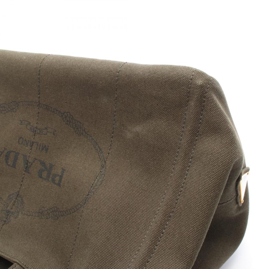 PRADA プラダ カナパ キャンバス ポーチ 【中古品】 中古・古着通販】PRADA (プラダ) カナパ ロゴキャンバスコスメポーチ