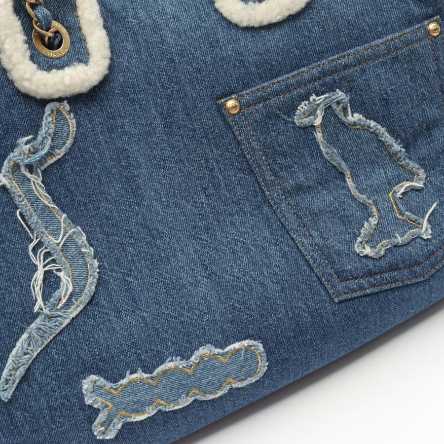 CHANEL（シャネル） ラージ ショッピングバッグ ブランドオフ デニム
