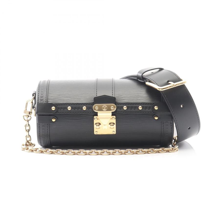 ルイ・ヴィトン LOUIS VUITTON パピヨン トランク ショルダーバッグ バッグ レザー エピ レディース ブラック系 M58655 【中古】 LOUIS VUITTON（ルイ・ヴィトン） パピヨン トランク ブランドオフ