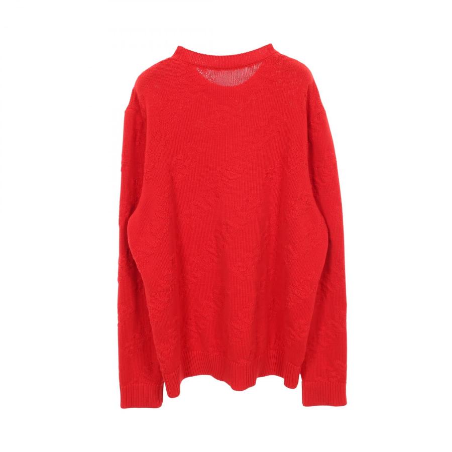 バレンシアガ ロゴジャガード ブランドオフ BALENCIAGA コットン ニット 中古 メンズ_1