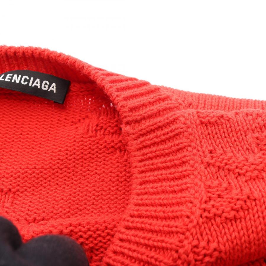 バレンシアガ ロゴジャガード ブランドオフ BALENCIAGA コットン ニット 中古 メンズ_6