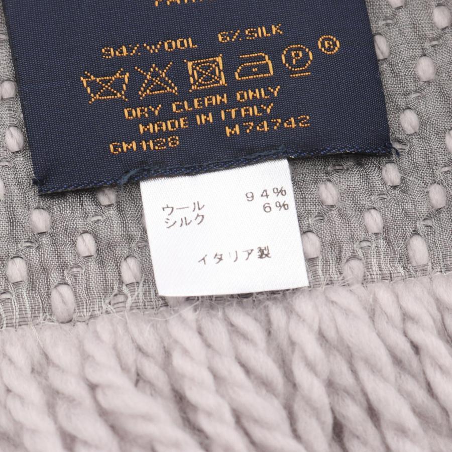 LOUIS VUITTON（ルイ・ヴィトン） エシャルプ ロゴマニア グリペルル