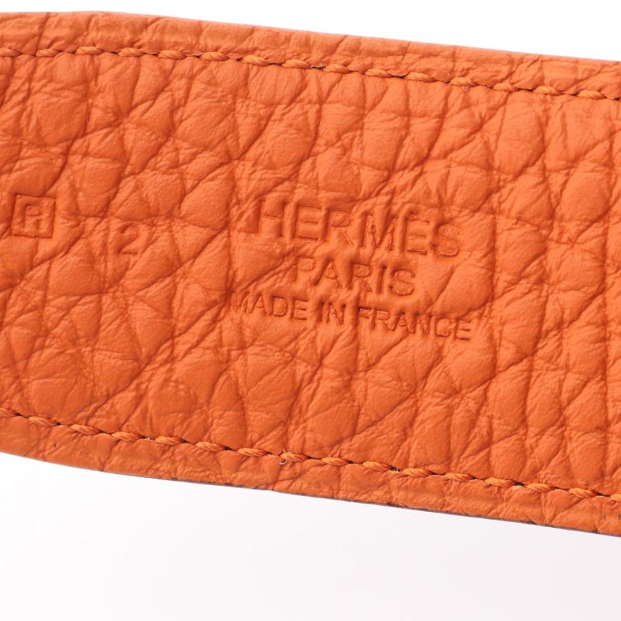 エルメス □O刻印 トリヨンクレマンス ギロッシュ コンスタンス H ベルト エトゥープ 90【中古】 HERMES（エルメス） コンスタンス ギロッシュ Hベルト ブランドオフ