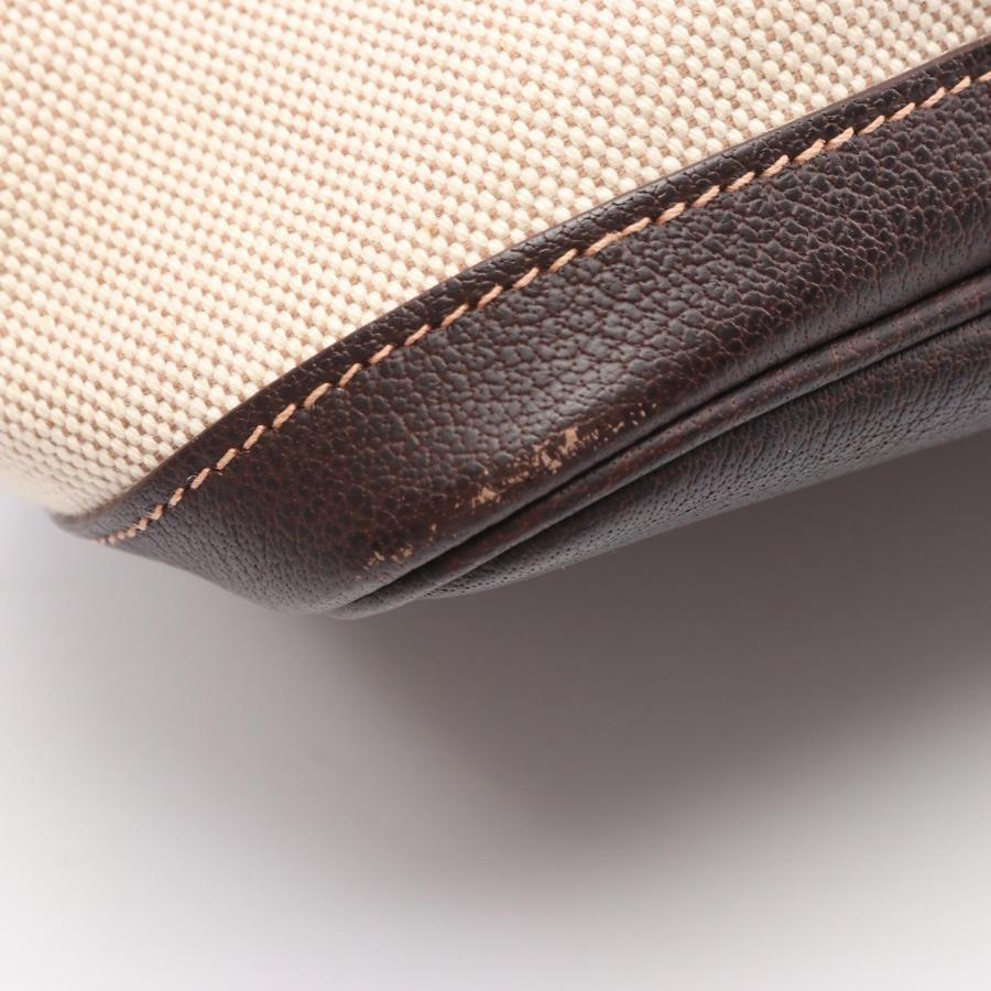 エルメス ガーデンパーティPM ブランドオフ HERMES キャンバス トートバッグ トワルアッシュ/ブッフル 中古 レ_9