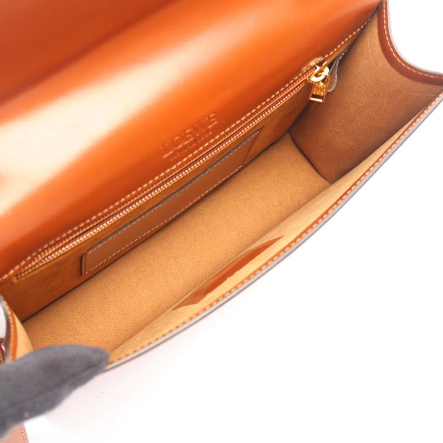 LOEWE（ロエベ） アナグラム ブランドオフ レザー セカンドバッグ