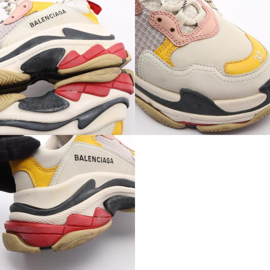 BALENCIAGA（バレンシアガ） TRIPLE S トリプルS ブランドオフ レザー