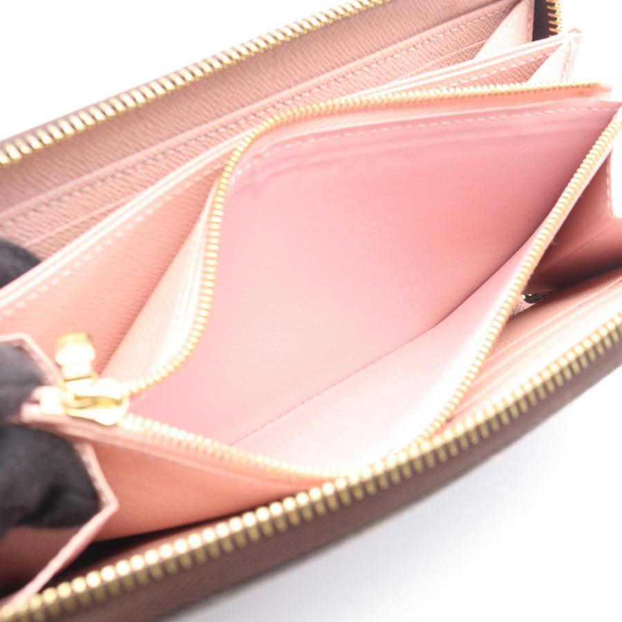【美品】ルイヴィトン モノグラム ジッピーウォレット ローズバレリーヌ 長財布 LOUIS VUITTON（ルイ・ヴィトン） ジッピーウォレット モノグラム