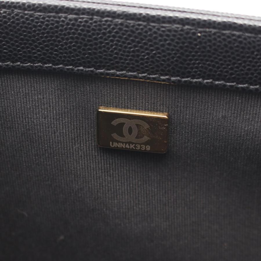 CHANEL（シャネル） ボーイシャネル ブランドオフ キャビアスキン(グレ