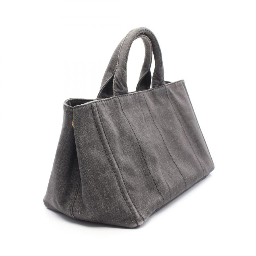 【PRADA】デニムカナパトートバッグ　ハンドバッグ PRADA（プラダ） 爆買 CANAPA DENIM カナパ 2WAY ブランドオフ デニム