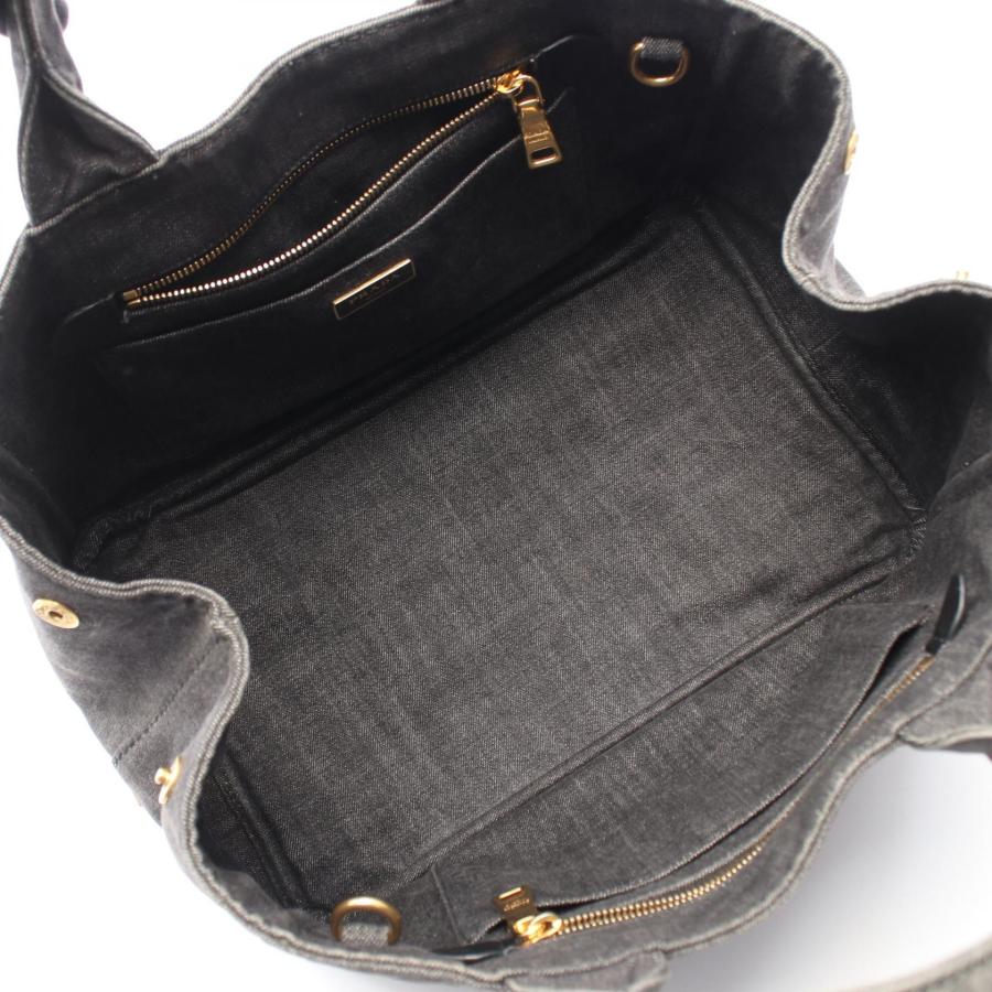 PRADA（プラダ） 爆買 CANAPA DENIM カナパ 2WAY ブランドオフ デニム