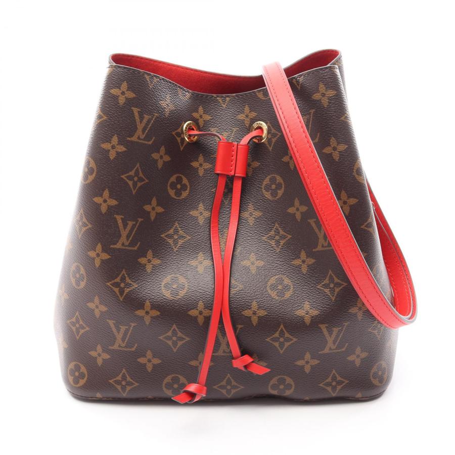 ヴィトン☆ネオノエ/モノグラム×コクリコ/2wayバッグ/赤 LOUIS VUITTON（ルイ・ヴィトン） ネオノエ モノグラム コクリコ