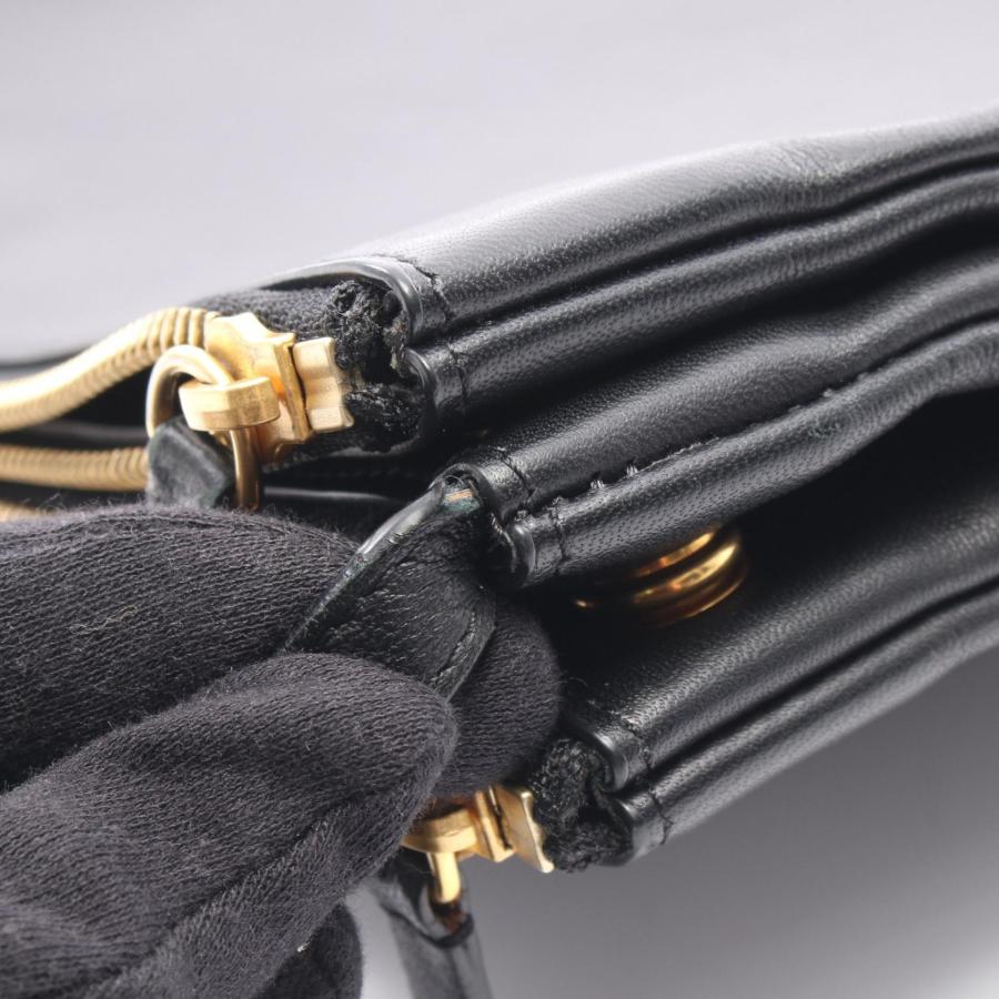 CELINE（セリーヌ） TRIO LARGE トリオ ラージ ブランドオフ レザー