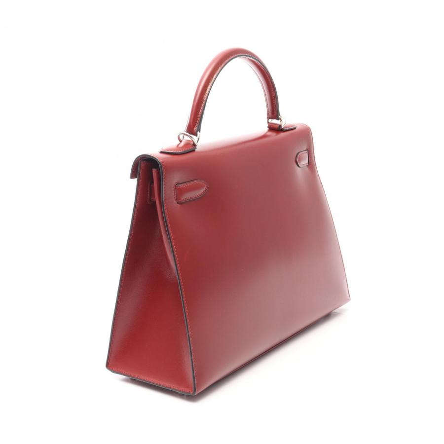 ケリースタイル　牛本革ハンドバッグ HERMES（エルメス） ケリー32 2WAY 外縫い ブランドオフ カーフ（牛革