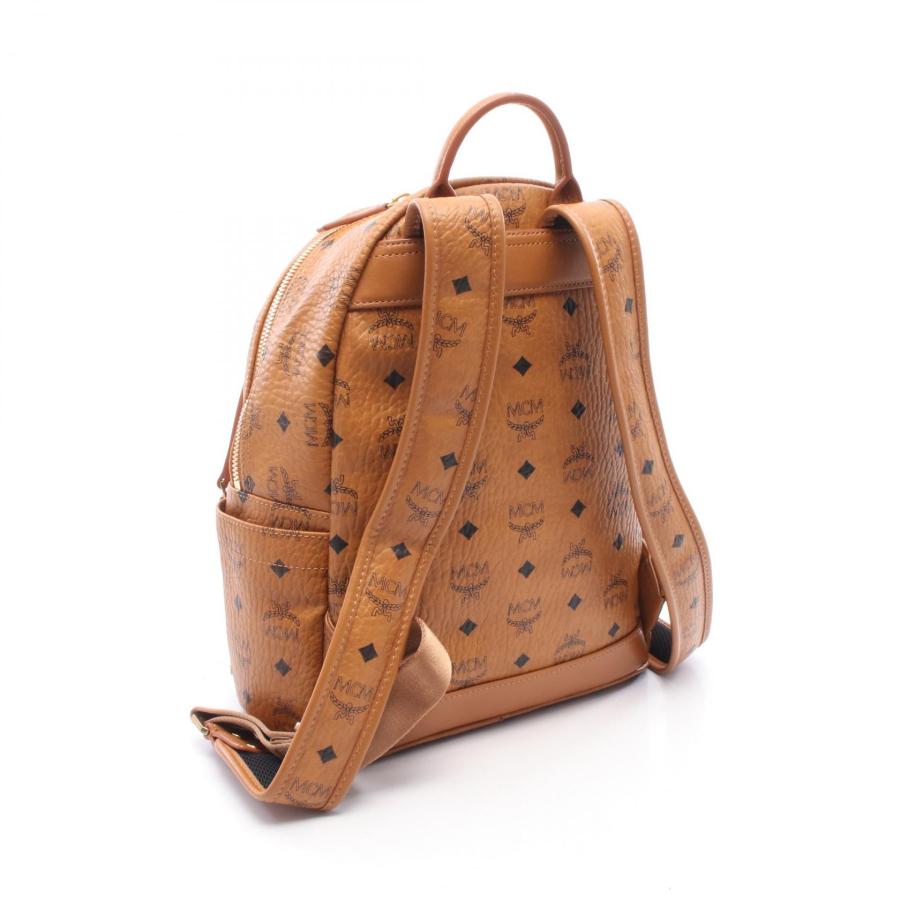 MCM（エムシーエム） ヴィセトス ブランドオフ レザー リュックサック