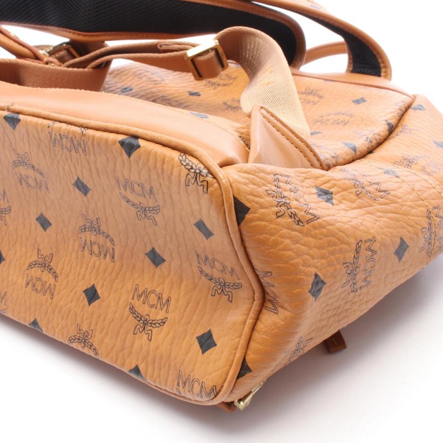 MCM（エムシーエム） ヴィセトス ブランドオフ レザー リュックサック