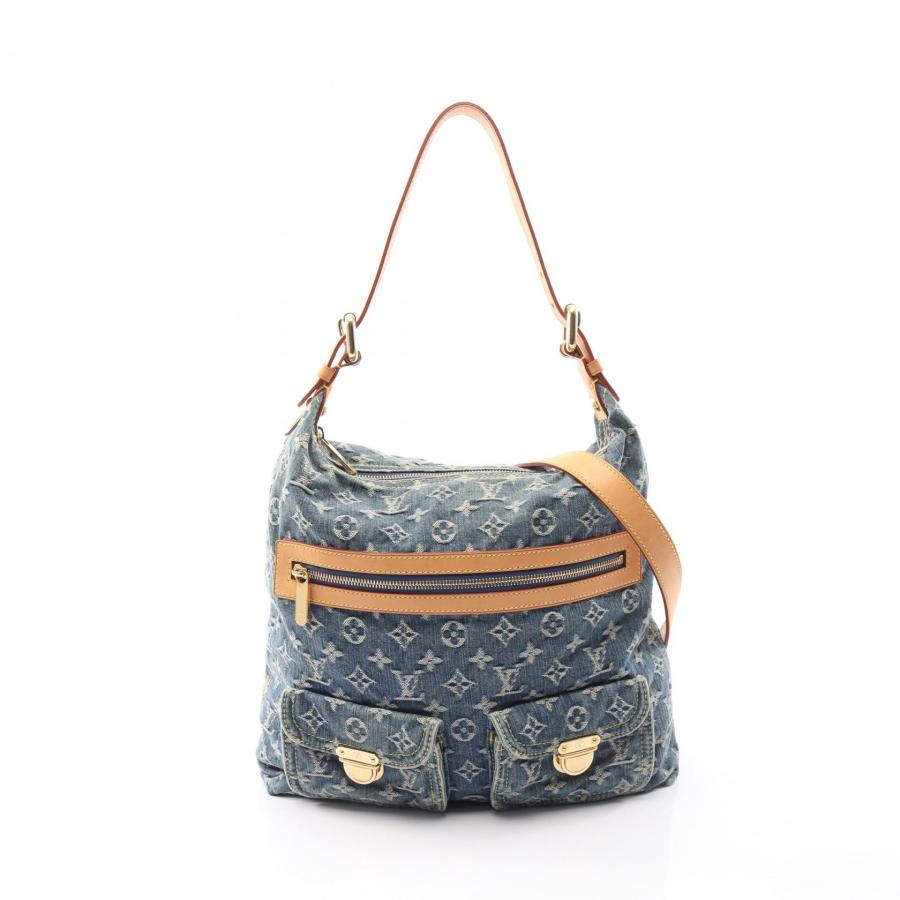【正規品】ルイヴィトン モノグラム デニム バッグ　バギーGM LOUIS VUITTON（ルイ・ヴィトン） バギーGM 2WAY ブランドオフ