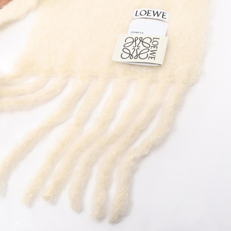 LOEWE（ロエベ） アナグラム ブランドオフ ウール マフラー ウール