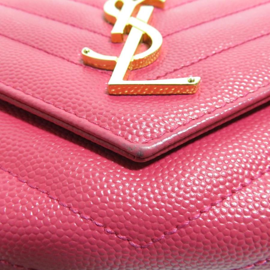 特売 イブ サンローラン 長財布 レディース レザー ピンク Yves Saint Laurent Brandoff ブランドオフ ブランド ブランド財布 財布 レディース財布 サイフ 即納特典付き Www Bedandbiscuitspetsittingservices Com