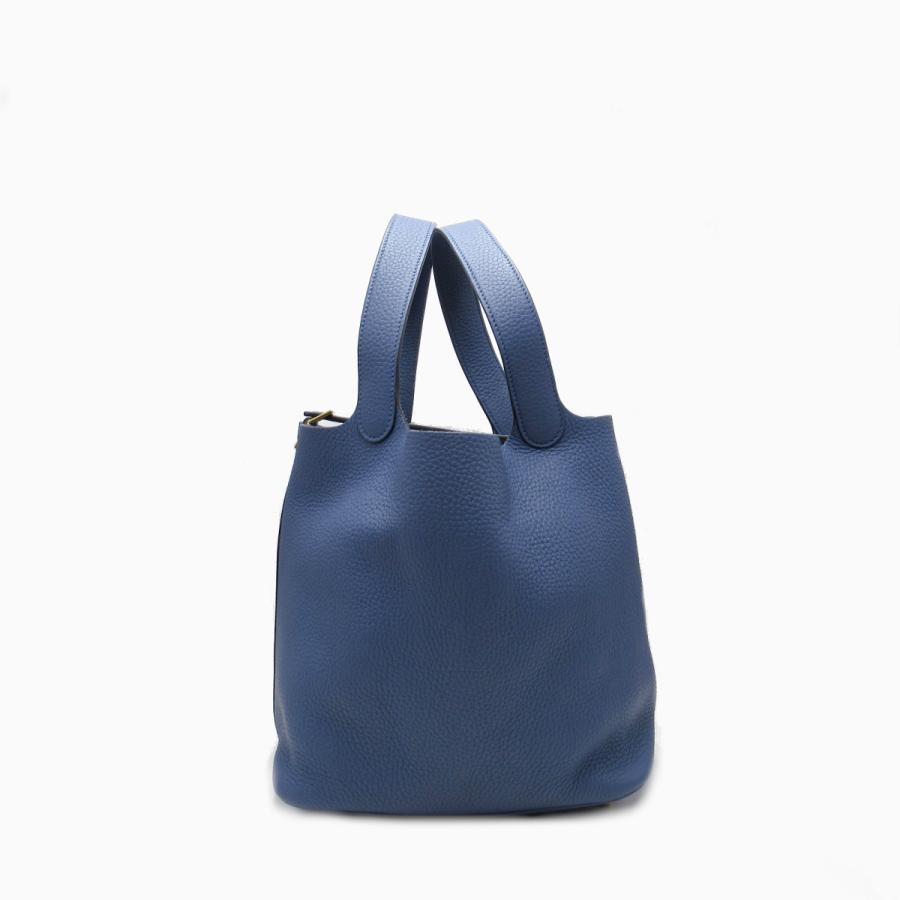 HERMES エルメス ピコタンロックMM ブルーブライトン ブルー系 HERMES エルメス ピコタンロックMM ブルーブライトン ブルー系