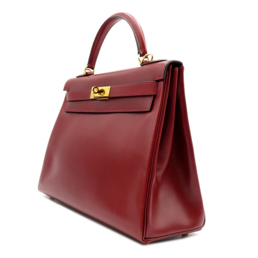 HERMES エルメス ケリー32 (内縫い) ルージュアッシュ レッド系 