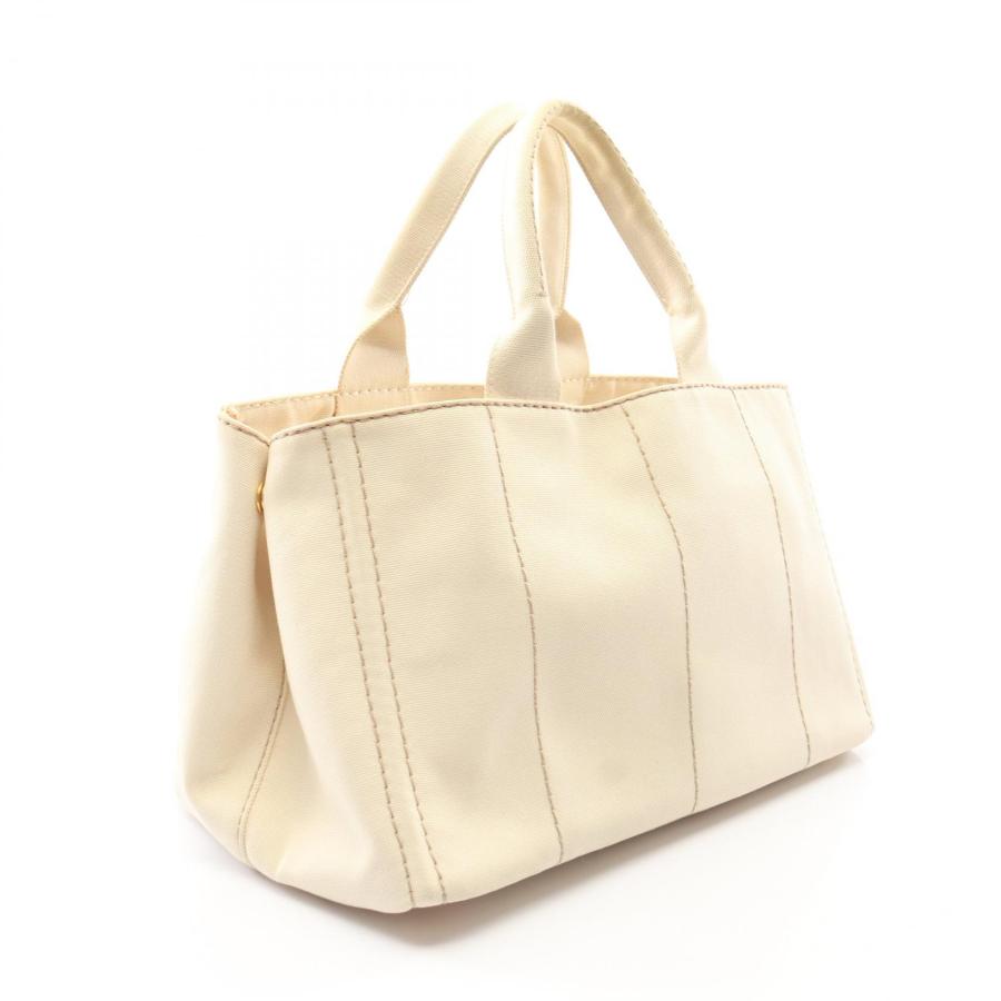 PRADA（プラダ） カナパ ブランドオフ キャンバス トートバッグ