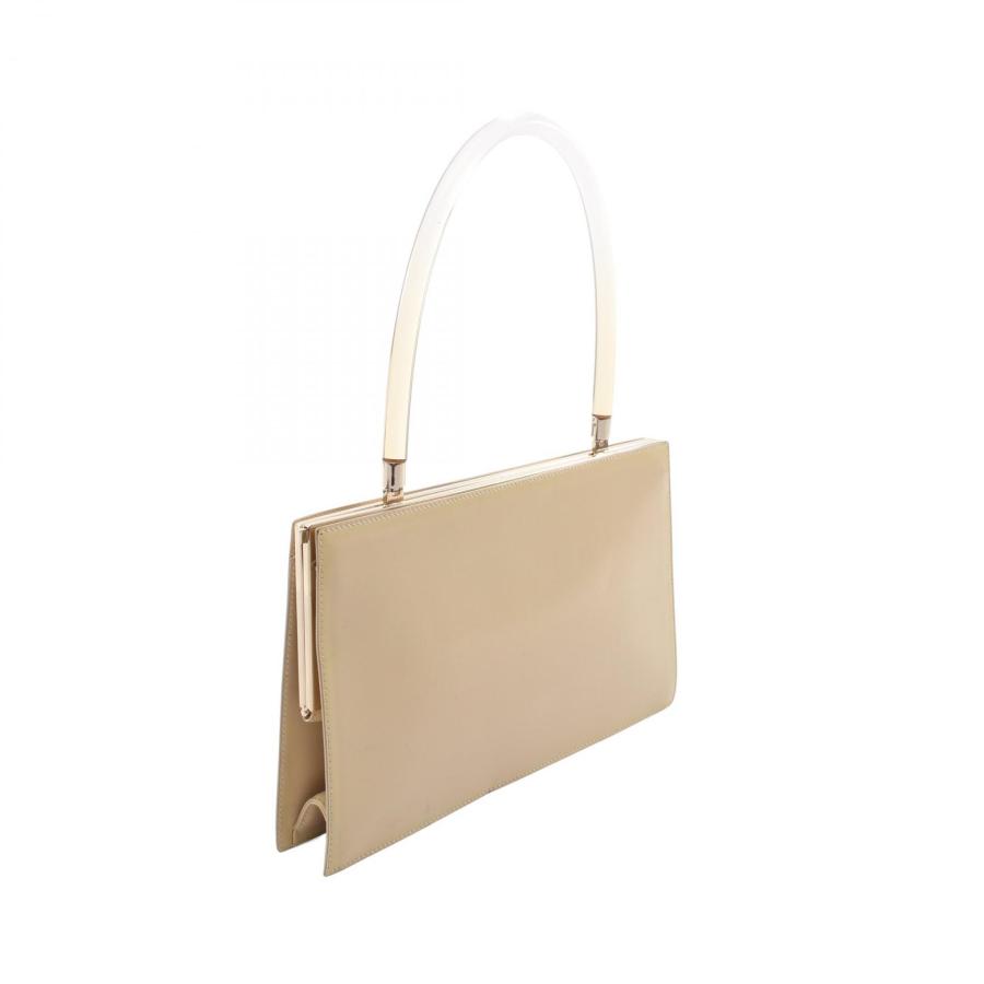 GUCCI グッチ　レザー　ショルダーバッグ　ハンドバッグ GUCCI（グッチ） ロゴ ブランドオフ レザー ショルダーバッグ レザー