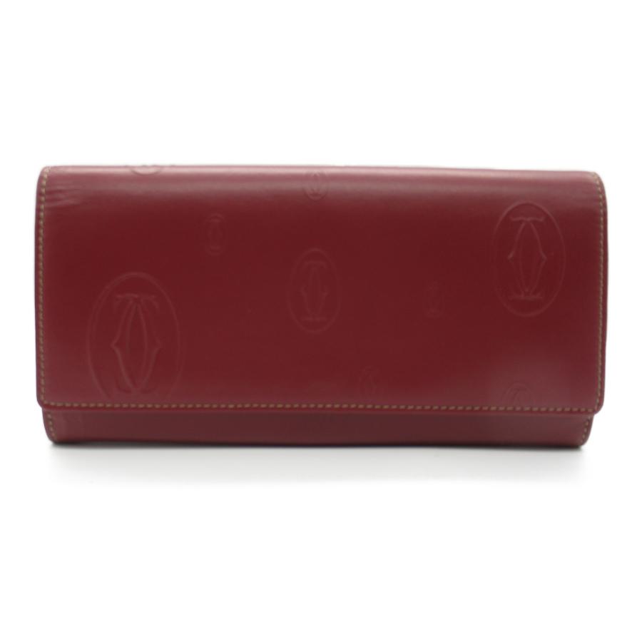 Cartier CARTIER カルティエ 二つ折り長財布 ハッピーバースデーZIP長 