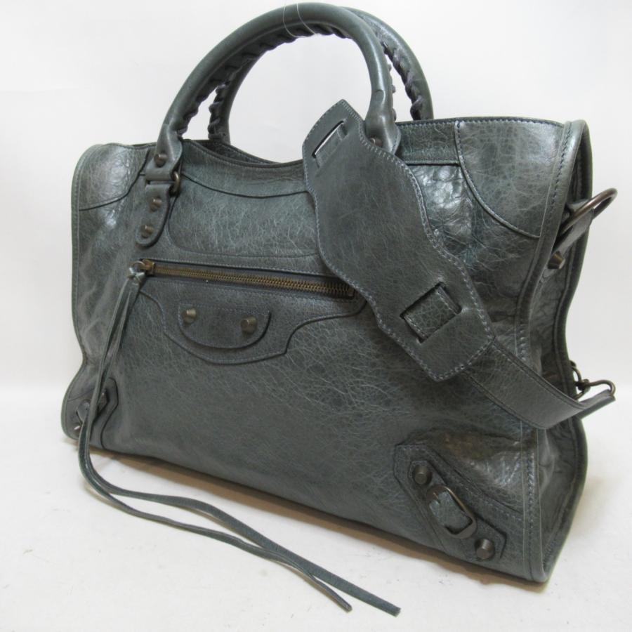 BALENCIAGA バレンシアガ ショルダーバッグ ザ・シティ カーキ系 BALENCIAGA バレンシアガ ショルダーバッグ ザ・シティ カーキ系