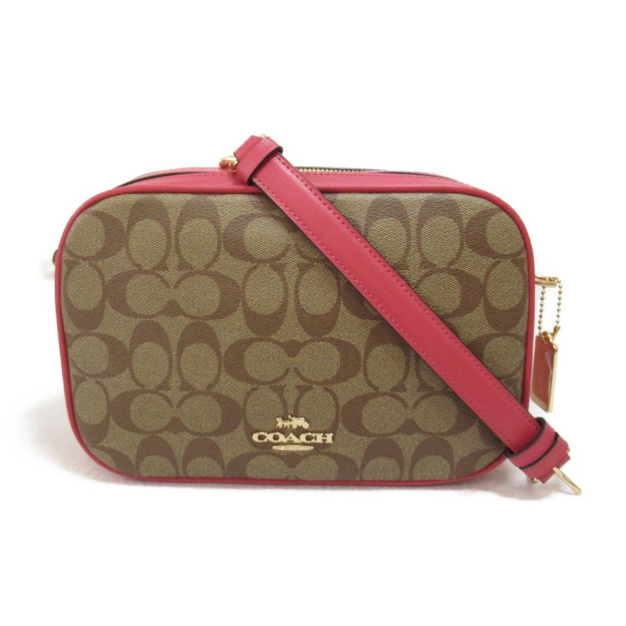 COACH コーチ ショルダーバッグ シグネチャー ベージュ系 PVC COACH コーチ ショルダーバッグ シグネチャー ベージュ系 PVC