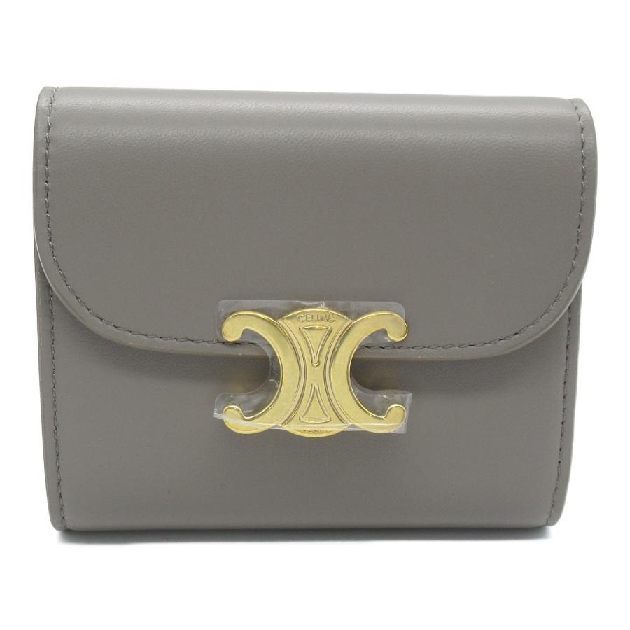 CELINE セリーヌ 三つ折り財布 スモールウォレット トリオンフ CELINE セリーヌ 三つ折り財布 スモールウォレット トリオンフ