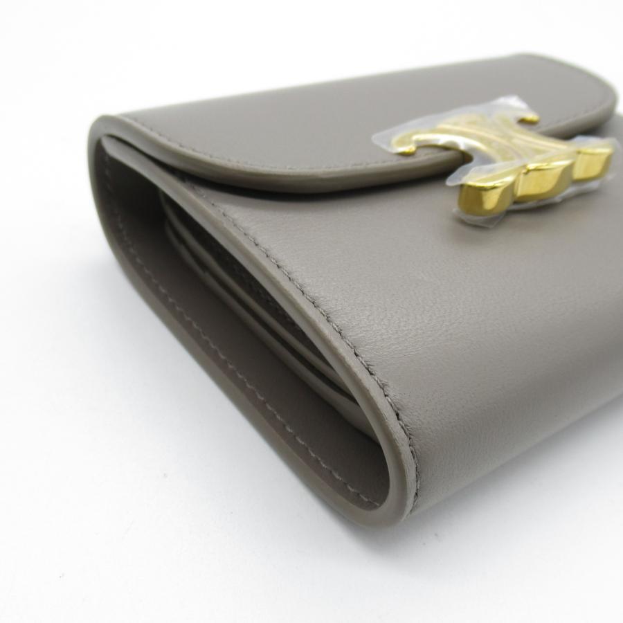 CELINE セリーヌ 三つ折り財布 スモールウォレット トリオンフ CELINE セリーヌ 三つ折り財布 スモールウォレット トリオンフ