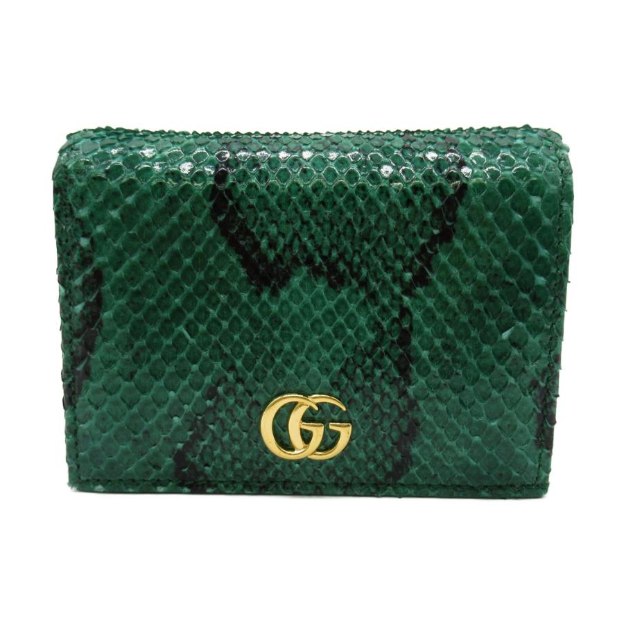 GUCCI グッチ 二つ折り財布 GGマーモントコンパクトウォレット GUCCI グッチ 二つ折り財布 GGマーモントコンパクトウォレット