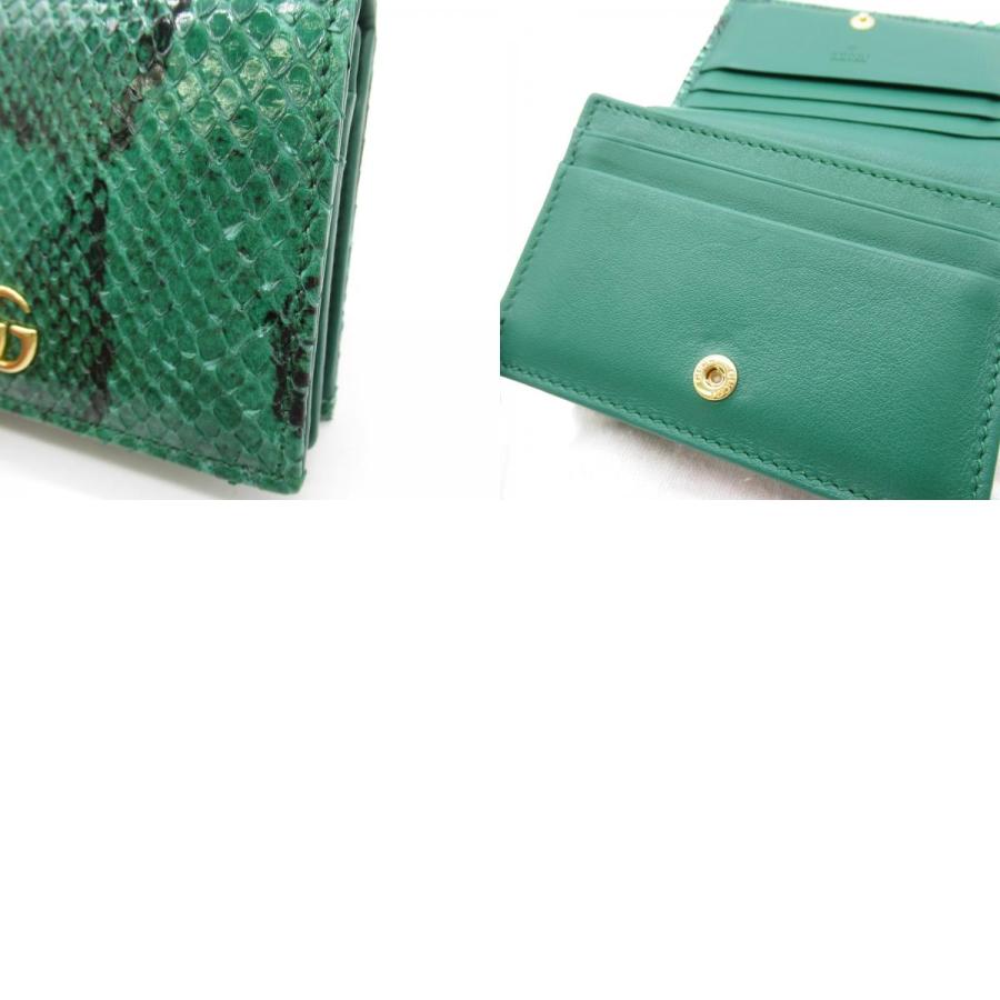 GUCCI グッチ 二つ折り財布 GGマーモントコンパクトウォレット GUCCI グッチ 二つ折り財布 GGマーモントコンパクトウォレット