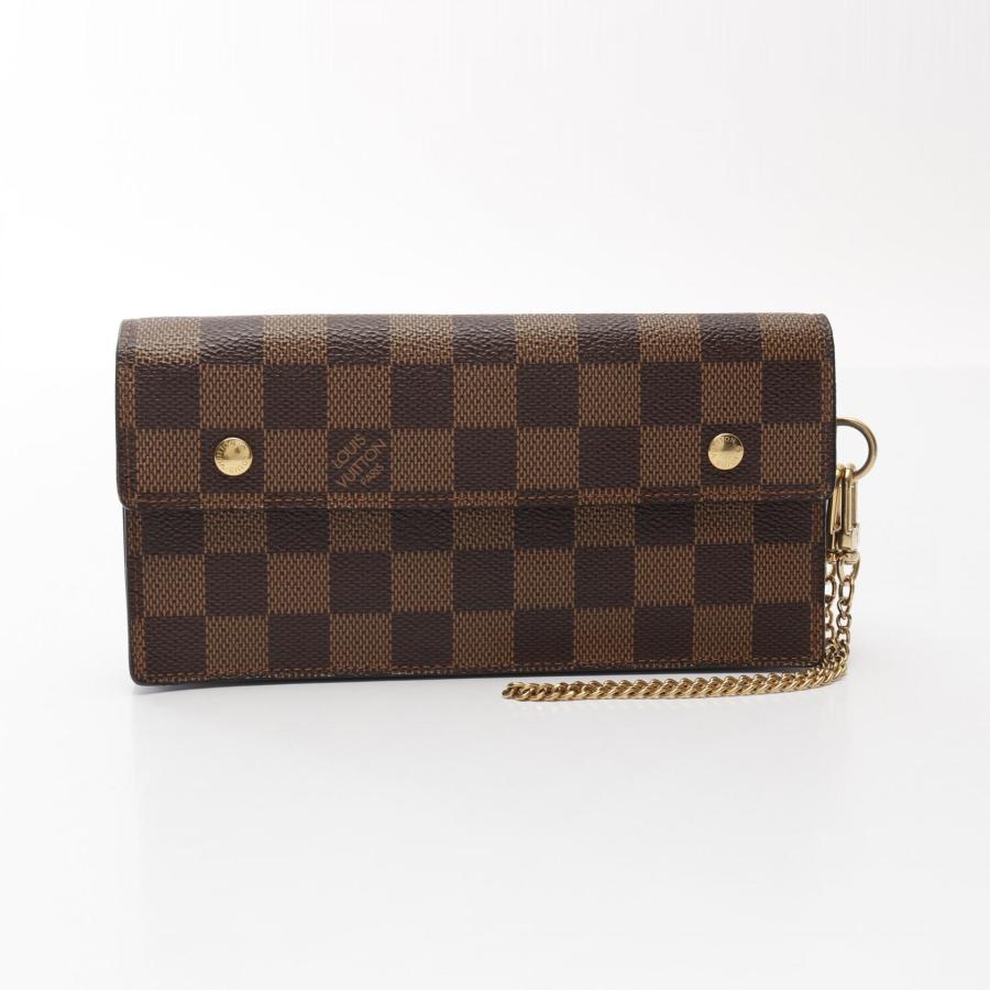 ルイヴィトン✨ ダミエ エベヌ ポルトフォイユ・フロリン 二つ折り財布 茶 楽天市場】【財布】LOUIS VUITTON ルイ ヴィトン ダミエ