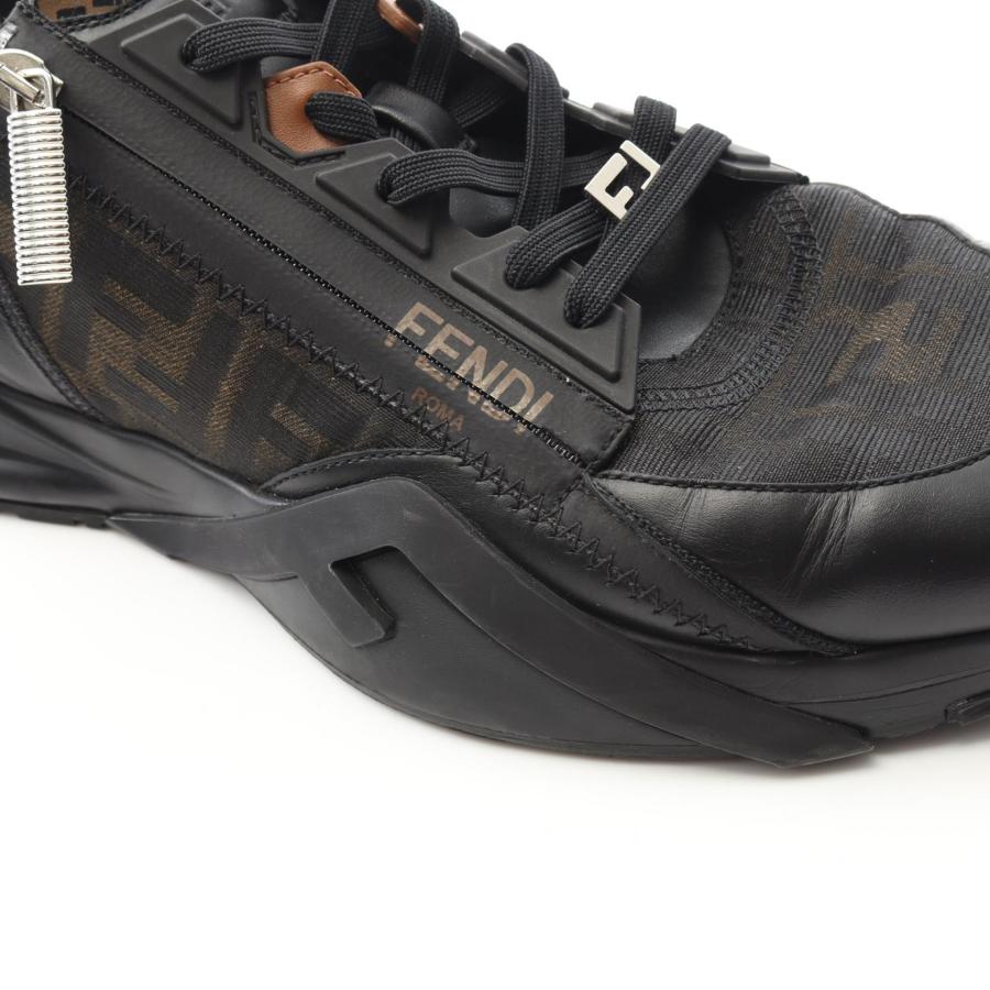 FENDI（フェンディ） フロー ブランドオフ レザー スニーカー 中古