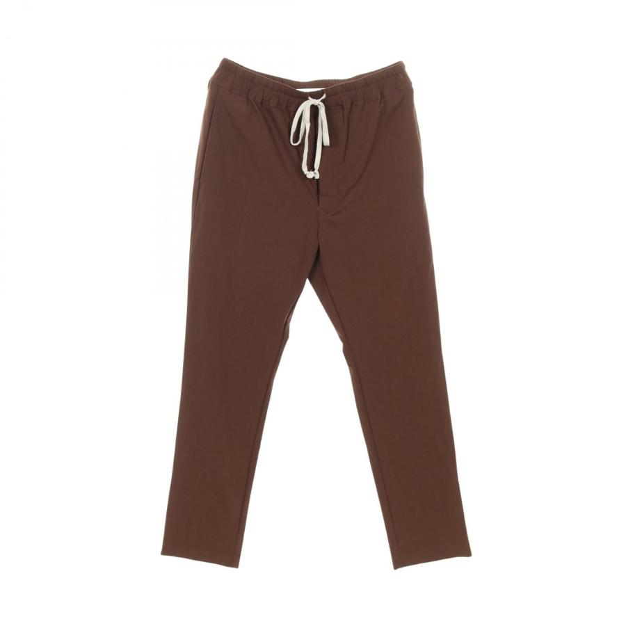 リックオウエンス RICKOWENS ドローストリングスリムロングパンツ 46