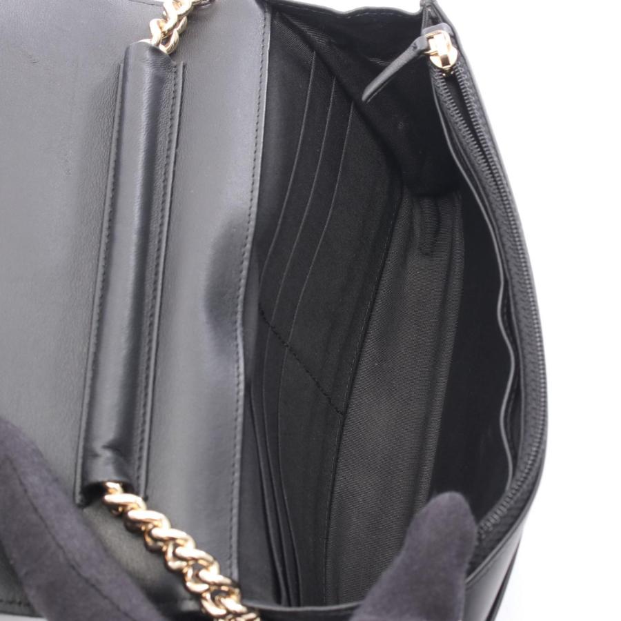 シャネル CHANEL ボーイシャネル シェブロン Vステッチ ショルダーバッグ バッグ ラムスキン（羊革） レディース ブラック系 【中古】 CHANEL - シャネル CHANEL シェブロン Vステッチ 2WAY ショルダー