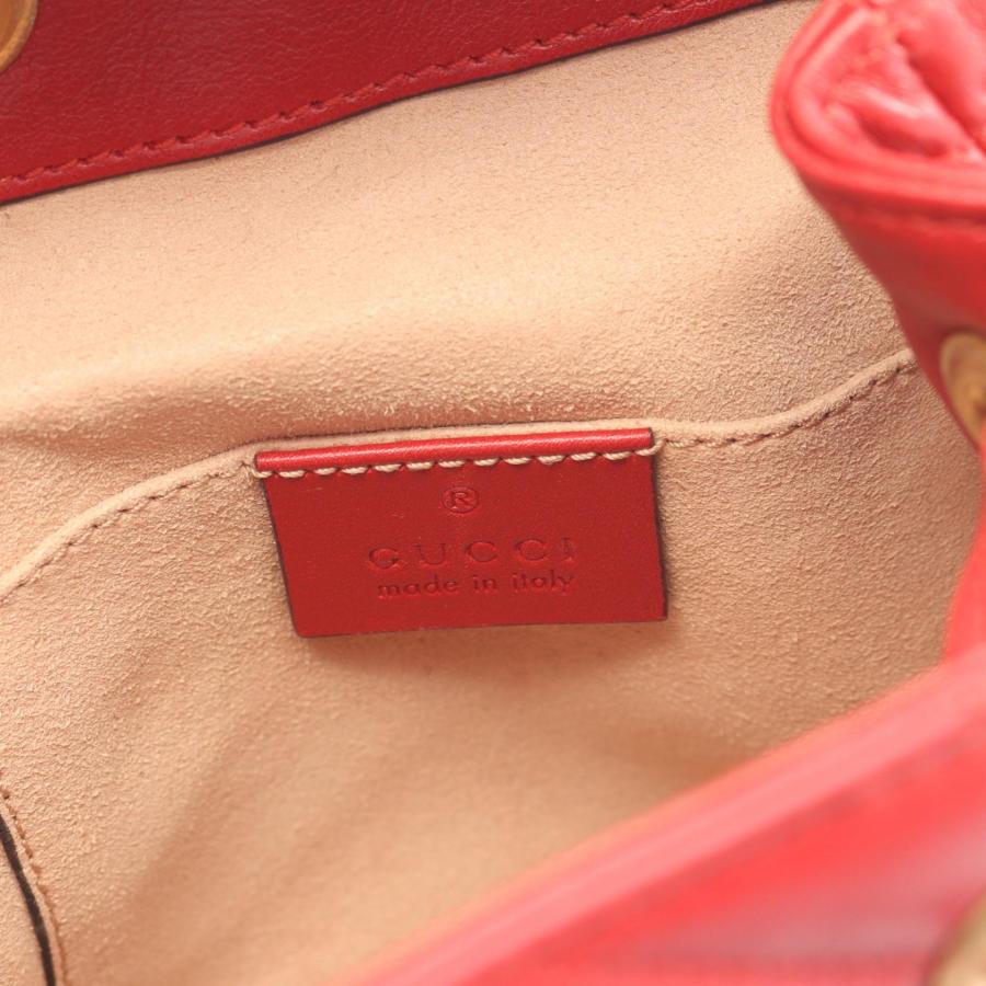 グッチ GGマーモント ブランドオフ GUCCI レザー リュックサック バックパック レザー 中古 レディース_3