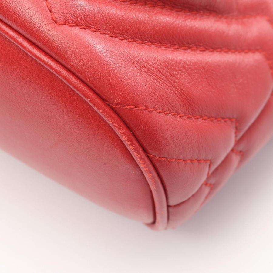 グッチ GGマーモント ブランドオフ GUCCI レザー リュックサック バックパック レザー 中古 レディース_4