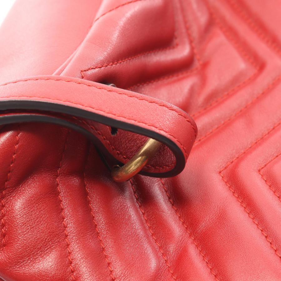 グッチ GGマーモント ブランドオフ GUCCI レザー リュックサック バックパック レザー 中古 レディース_6