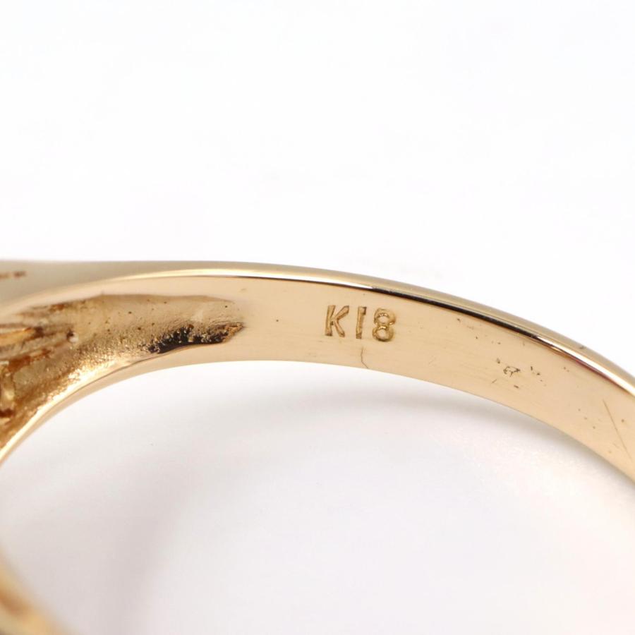 ジュエリー アメジスト リング ブランドオフ JEWELRY K18（イエロー