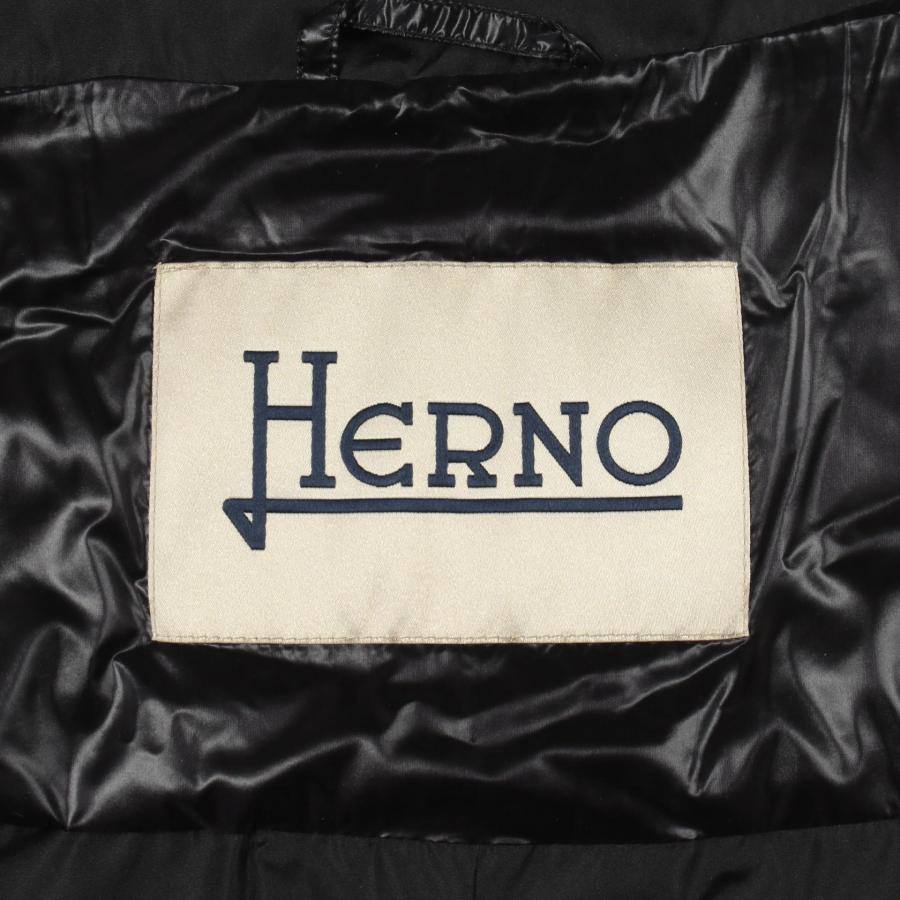 HERNO（ヘルノ） 切替 ブランドオフ ナイロン ダウンベスト 中古