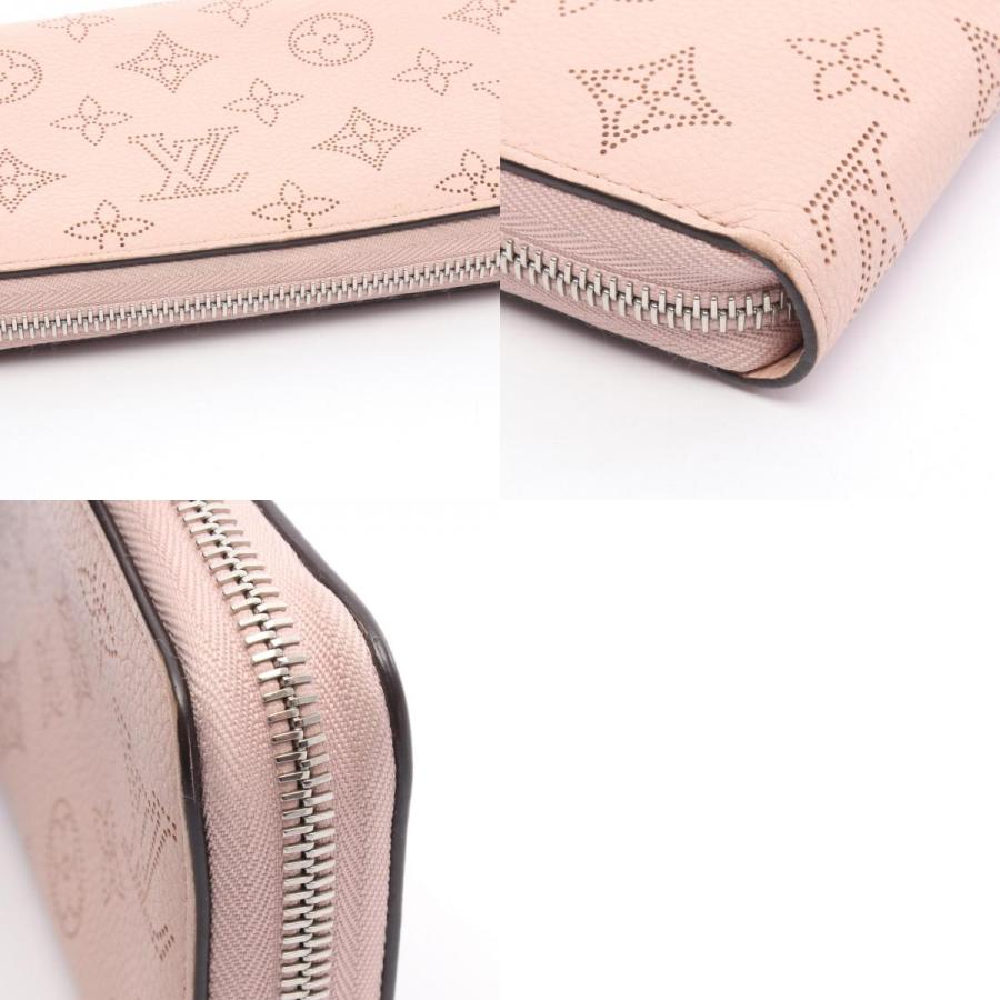 ★美品☆ルイヴィトン 長財布 ジッピーウォレット モノグラムマヒナ マグノリア LOUIS VUITTON（ルイ・ヴィトン） ジッピーウォレット マヒナ