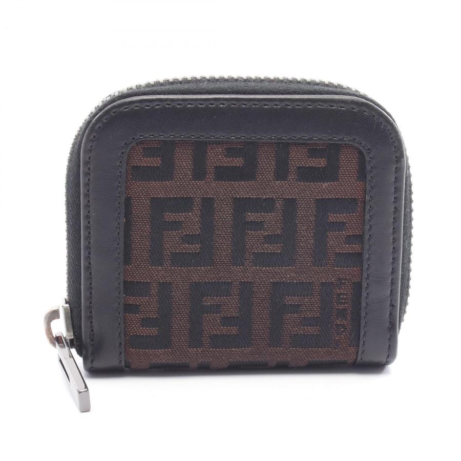 FENDI（フェンディ） ズッカ ブランドオフ キャンバス コインケース