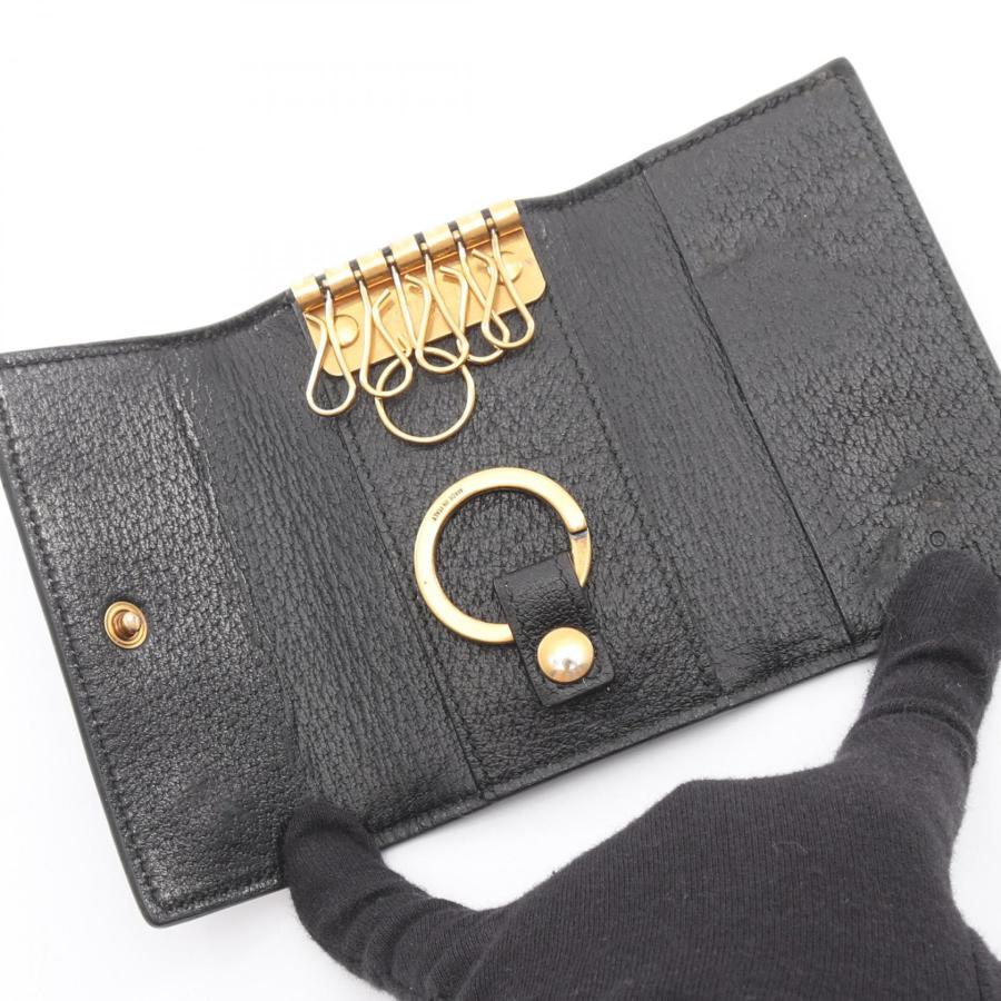 S【新品未使用】GUCCIグッチ GGマーモント レザー6連キーケース GUCCI（グッチ） GGマーモント 6連 ブランドオフ レザー キーケース